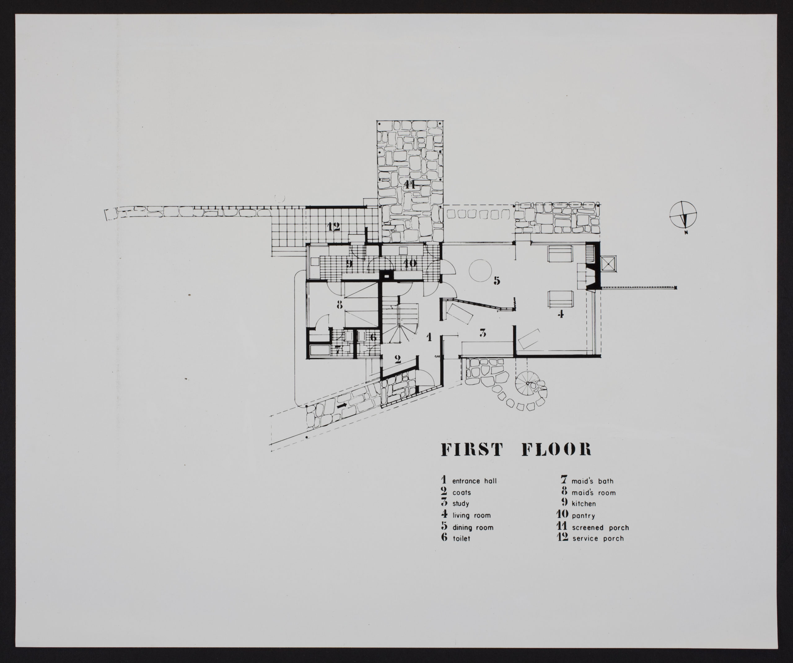 Walter Gropius House Floor Plan